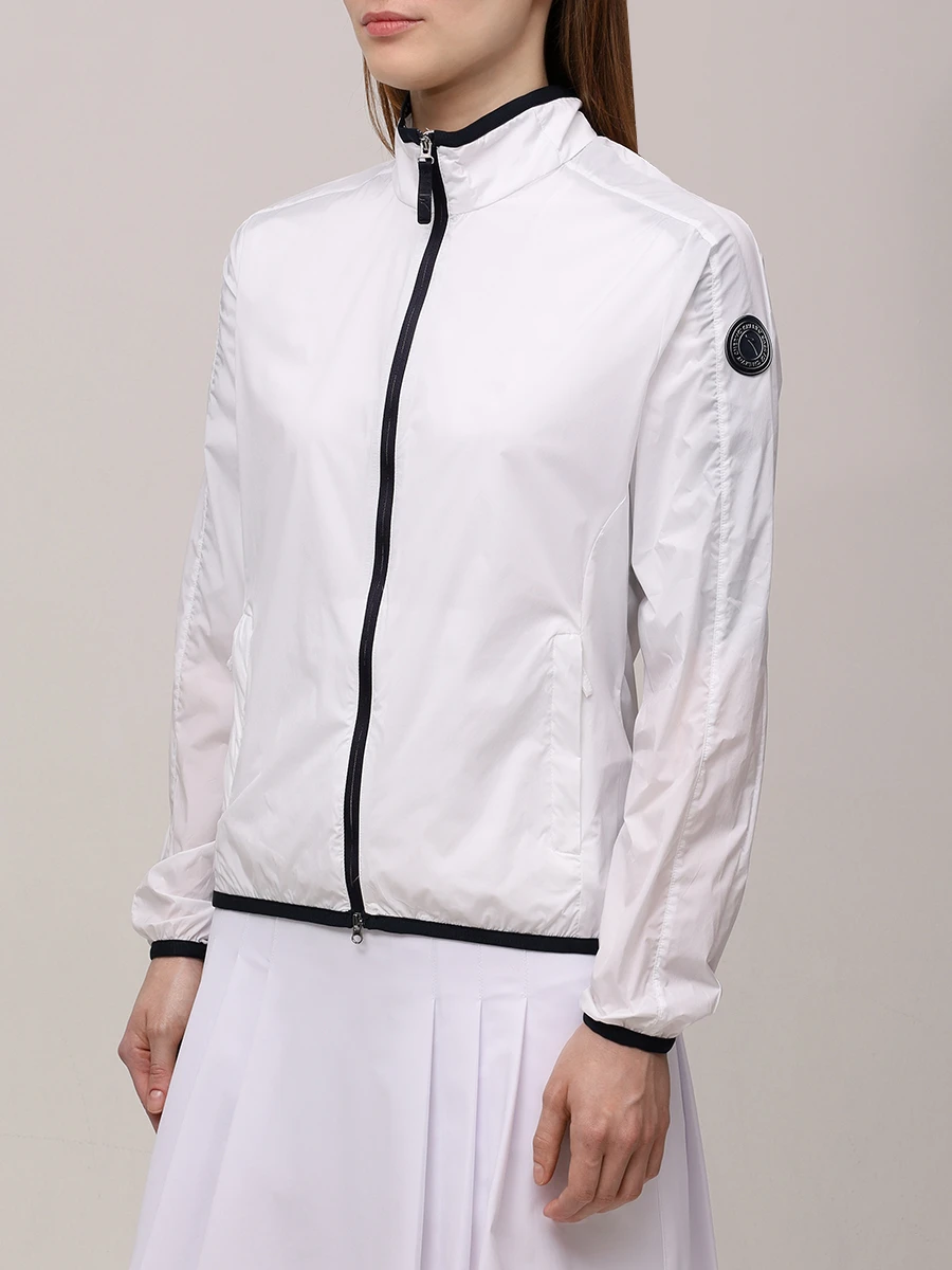 Ветровка однотонная CHERVO M0024-T0092-100 MARACUJA Белый  Фото 4