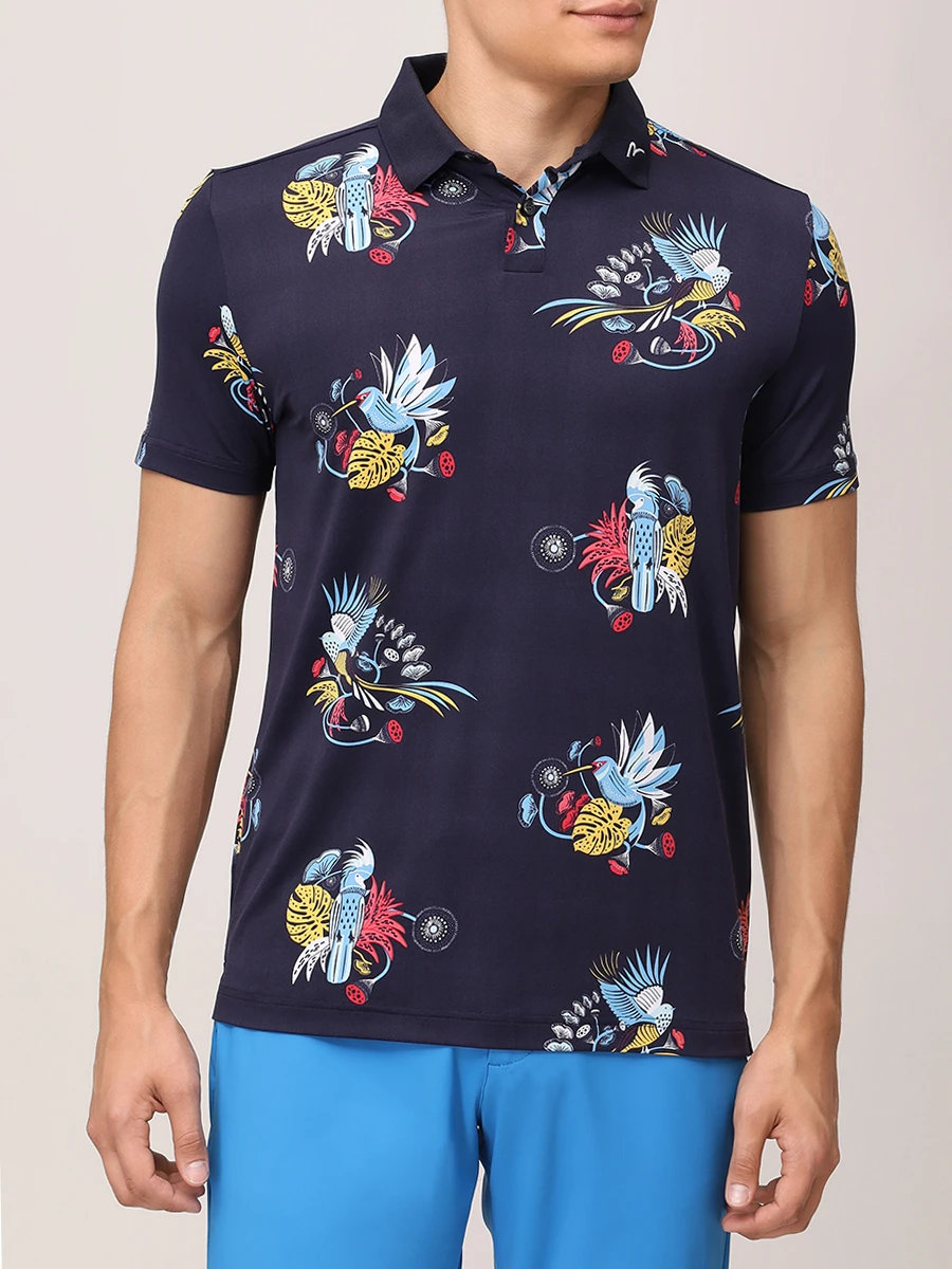 Поло Addio CHERVO A1165-T0340-176E ADDIO темный Синий  Фото 4