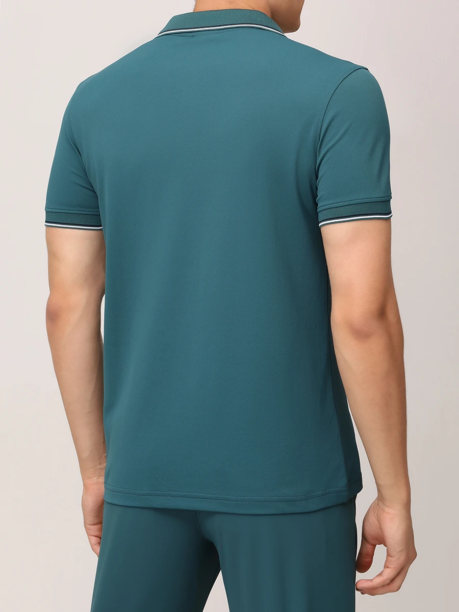 Поло Airton CHERVO A0217-T0304-644 AIRTON Зеленый  Фото 3