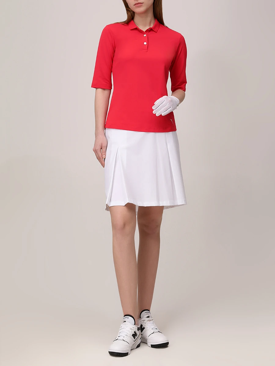 Юбка однотонная Jada CHERVO J0021-T0056-100 JADA Белый  Фото 2