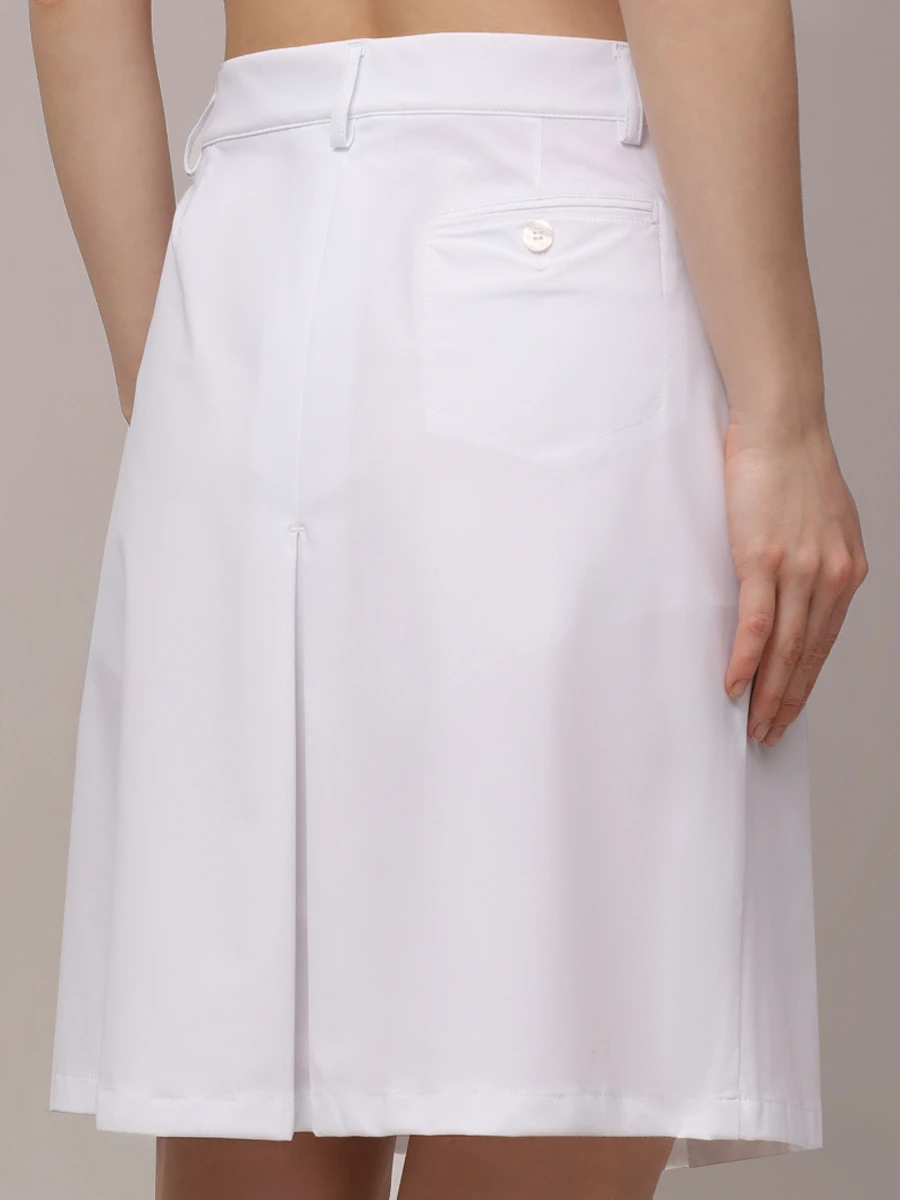 Юбка однотонная Jada CHERVO J0021-T0056-100 JADA Белый  Фото 3