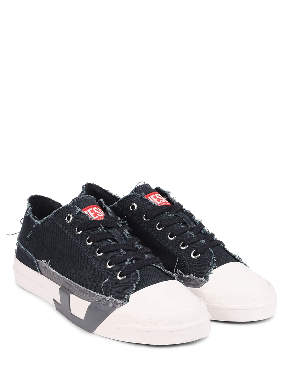 Кеды текстильные DIESEL Y03504-PR012-HA688 Серый  Фото 2