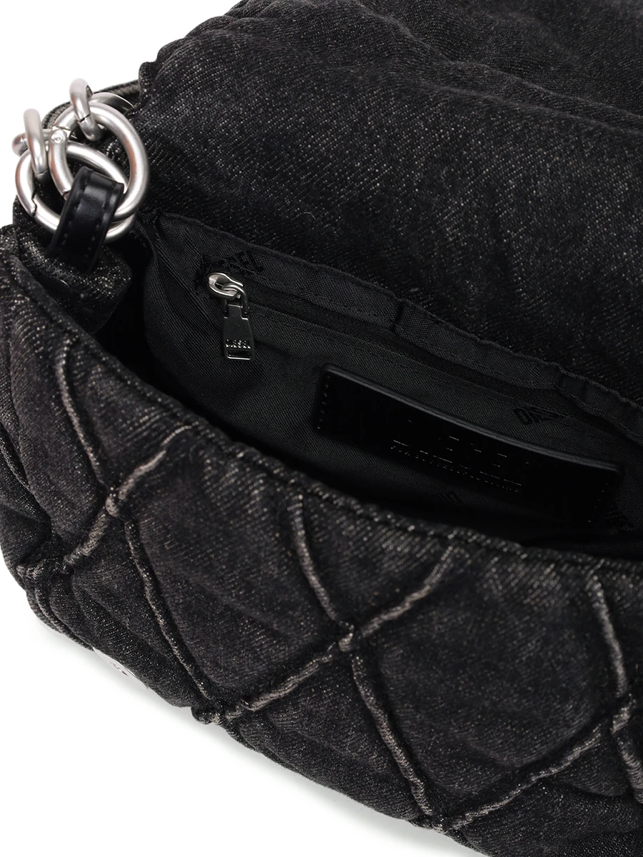 Сумка текстильная DIESEL X09597-P6330-T8013 Серый  Фото 5