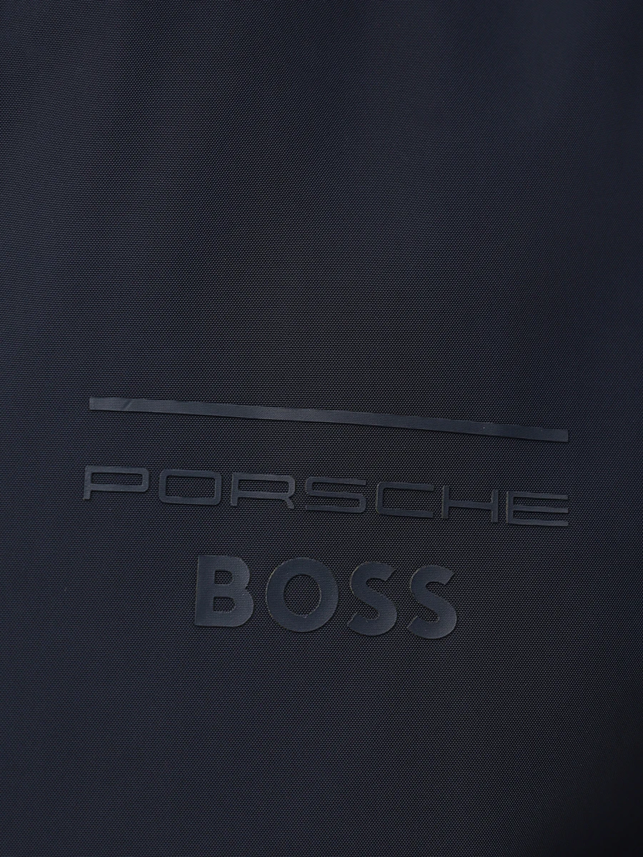 Бомбер однотонный BOSS 50532471/404 Синий  Фото 6