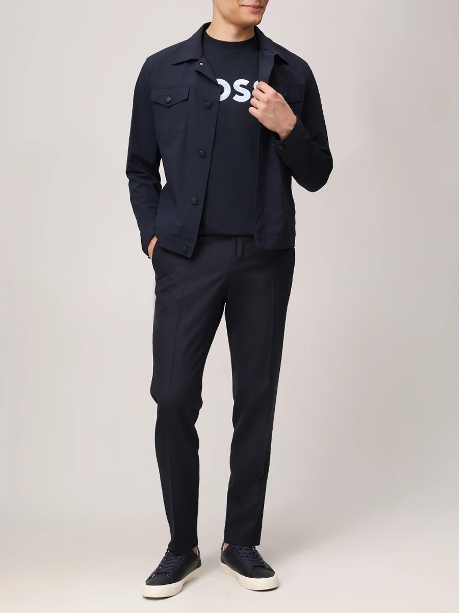 Рубашка Relaxed Fit BOSS 50538639/404 Синий  Фото 2