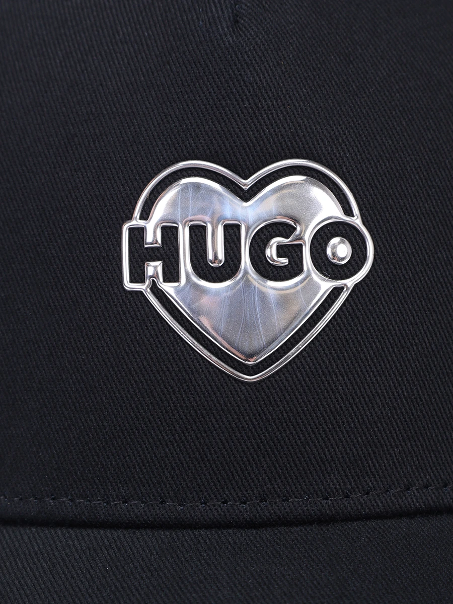 Бейсболка хлопковая HUGO 50535853/001 Черный  Фото 3