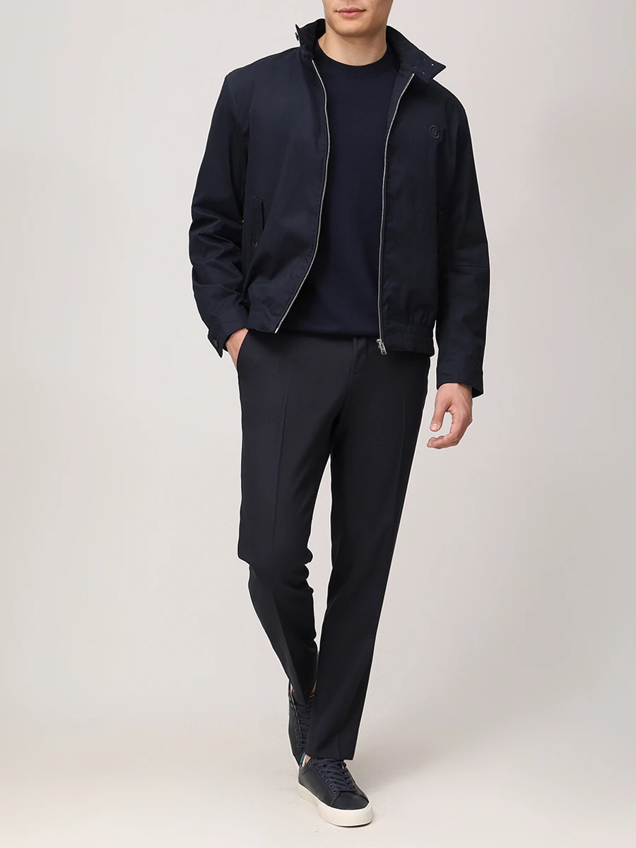 Куртка хлопковая BOSS 50540378/404 Синий  Фото 2