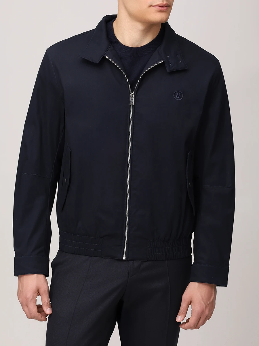 Куртка хлопковая BOSS 50540378/404 Синий  Фото 4