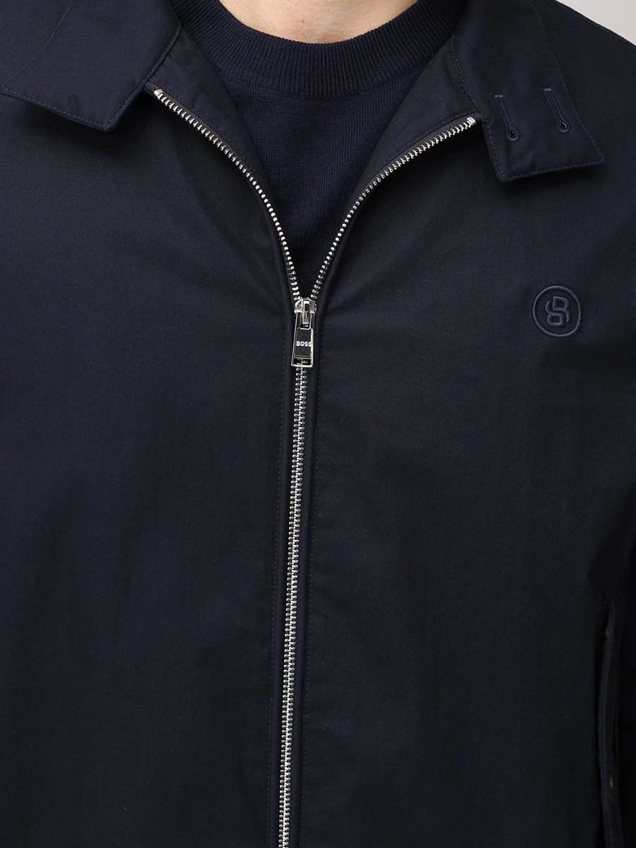 Куртка хлопковая BOSS 50540378/404 Синий  Фото 5