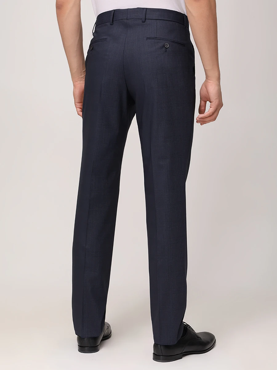 Костюм Regular Fit шерстяной BOSS 50540757/404 Синий  Фото 6