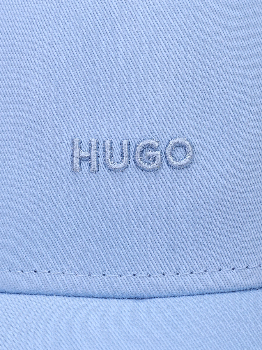 Бейсболка хлопковая HUGO 50519255/452 Голубой  Фото 3