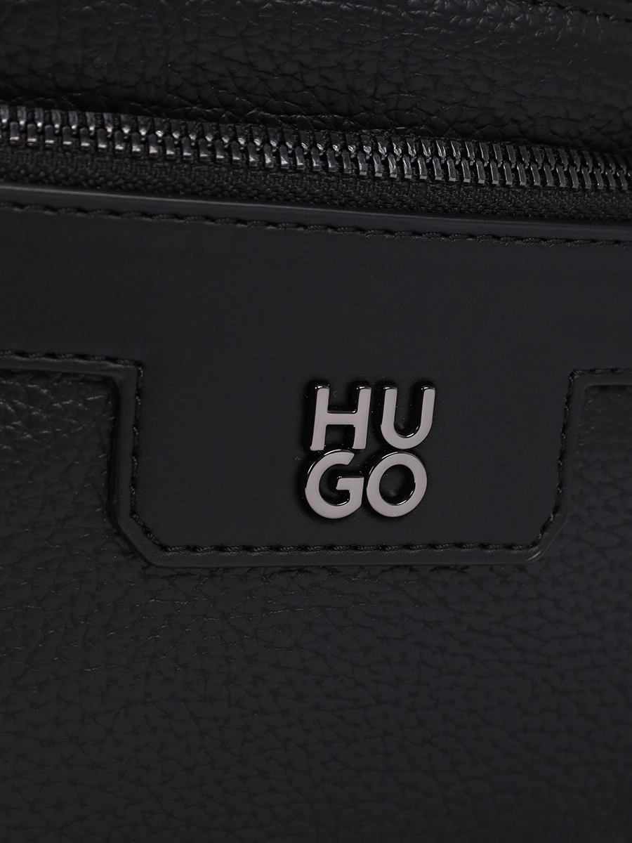 Сумка из экокожи HUGO 50529463/001 Черный  Фото 5