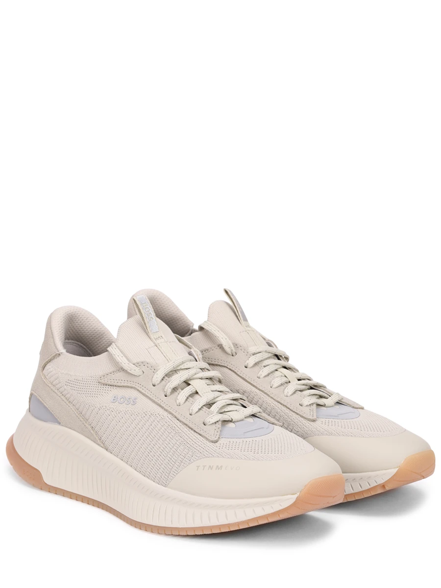 Кроссовки комбинированные TTNM EVO BOSS 50523113/270 Бежевый  Фото 2