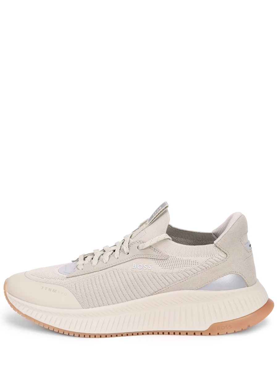 Кроссовки комбинированные TTNM EVO BOSS 50523113/270 Бежевый  Фото 3
