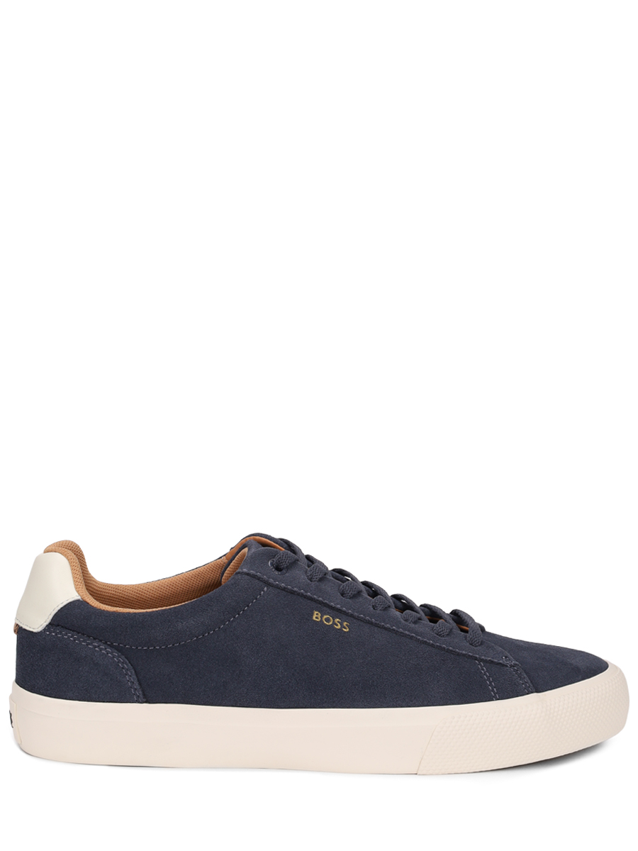 Кеды замшевые Aiden BOSS 50536521/401 Белый 