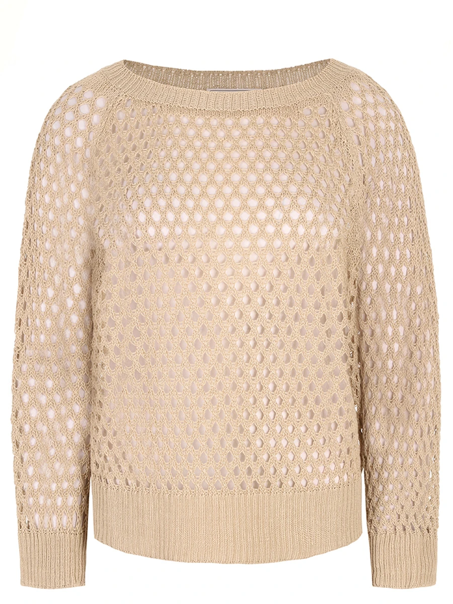 Джемпер льняной ANTONELLI FIRENZE 41472N - 01892 20126 Бежевый 