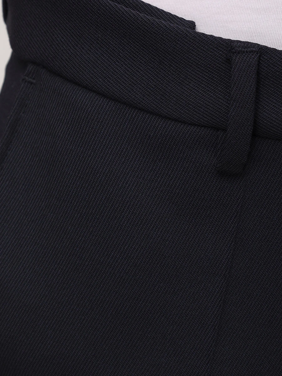 Брюки Slim Fit шерстяные BOSS 50534883/410 Синий  Фото 6