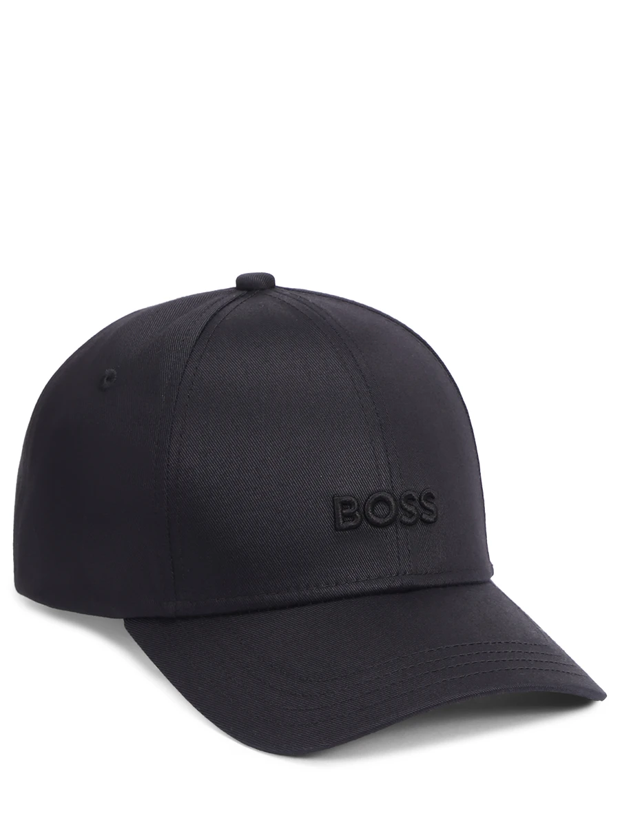 Бейсболка хлопковая BOSS 50495121/002 Черный 