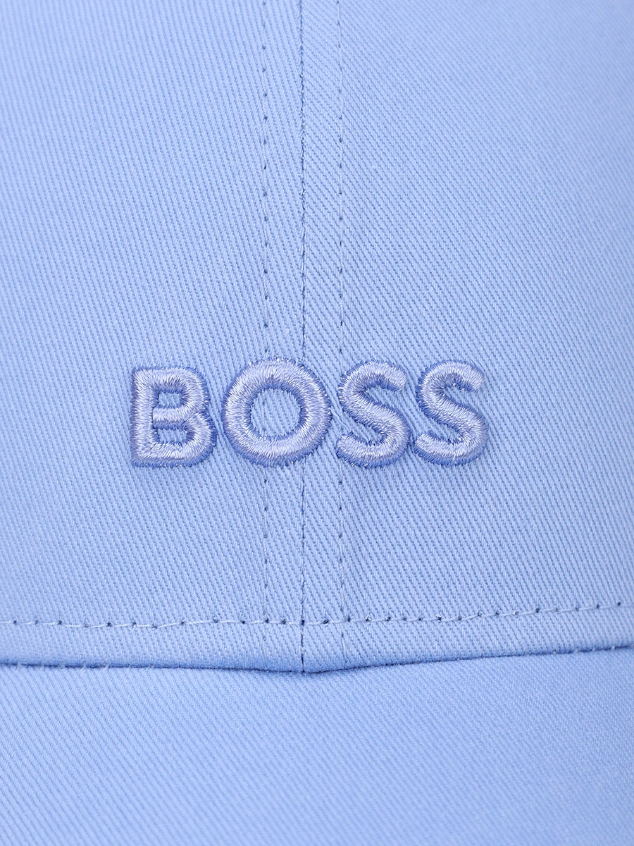 Бейсболка хлопковая BOSS 50519889/430 Голубой  Фото 3