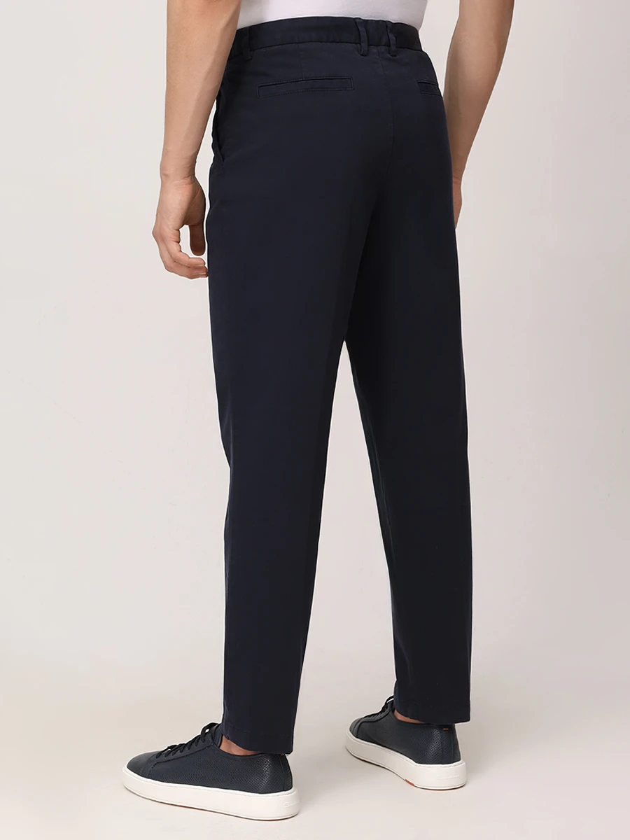 Брюки Regular Tapered Fit BOSS 50524390/404 Синий  Фото 3