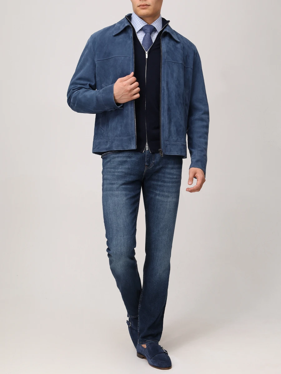 

Рубашка Regular Fit хлопковая, Голубой, 50532855/450