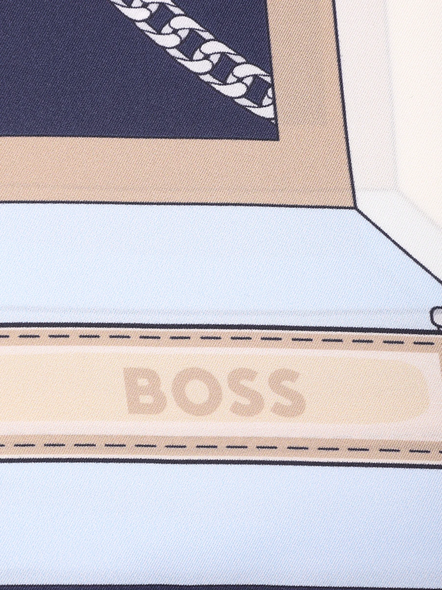 Платок шелковый BOSS 50536118/992 Бежевый  Фото 2