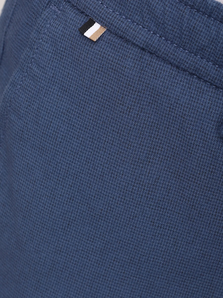 

Брюки Regular Tapered Fit из вискозы и хлопка, Синий, 50530856/404