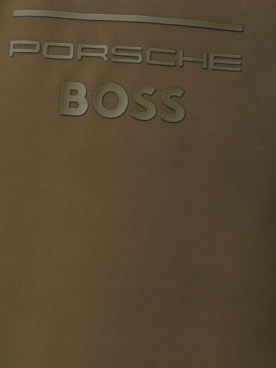 Бомбер однотонный BOSS 50532471/302 Зеленый  Фото 6