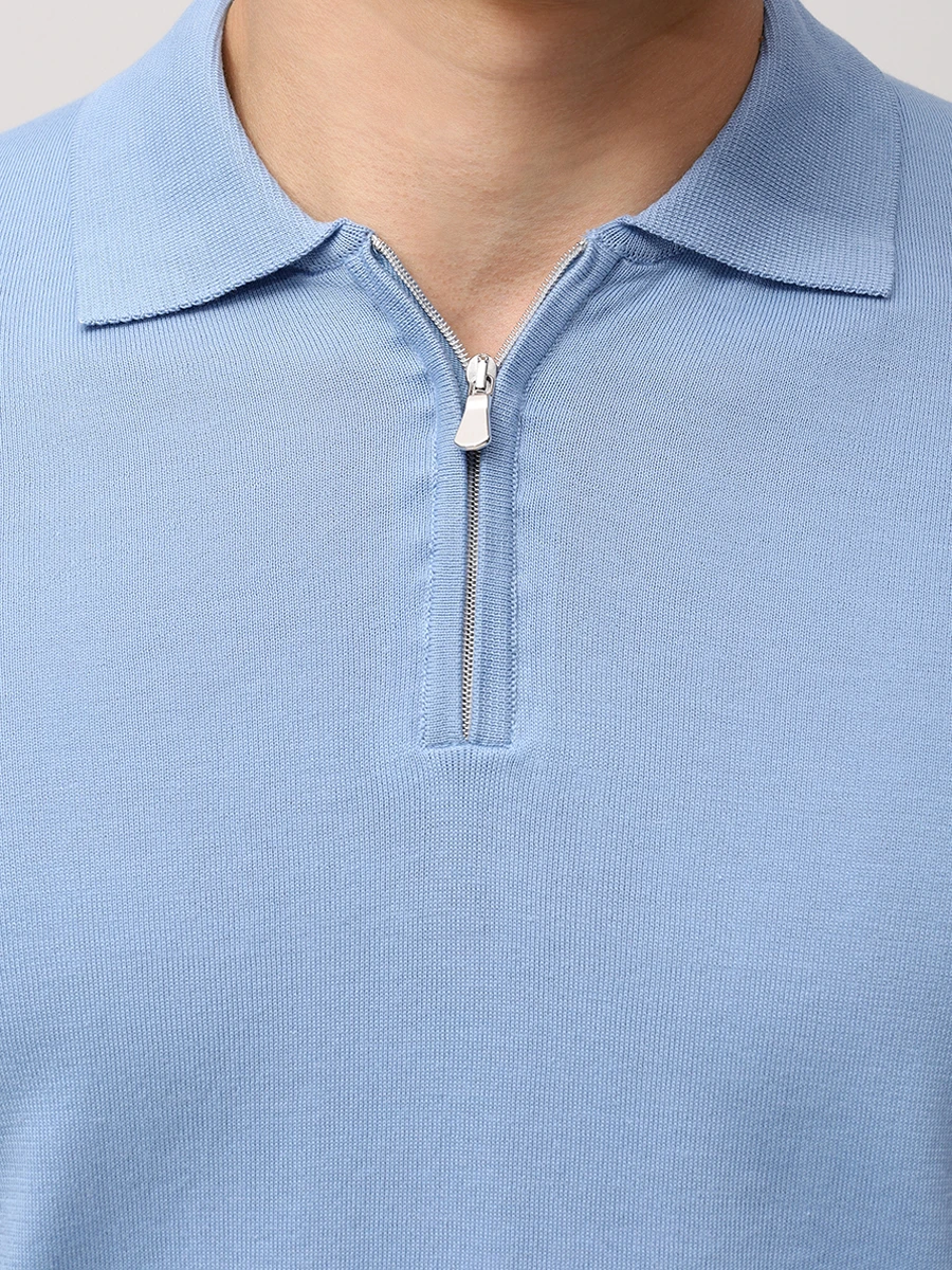 

Поло хлопковое, Голубой, M5425-2702 0600