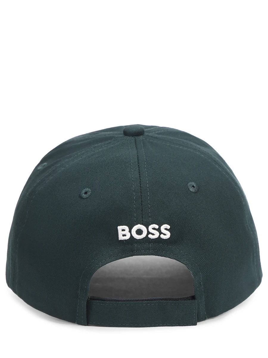 Бейсболка хлопковая BOSS 50535387/350 Зеленый  Фото 2
