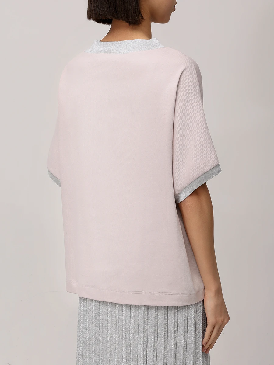 Футболка хлопковая GRAN  SASSO P20256026980369125 Серый  Фото 3