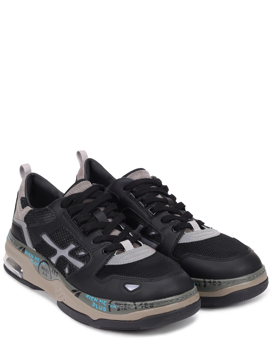 Кроссовки комбинированные Drake PREMIATA DRAKE 404 Черный  Фото 2