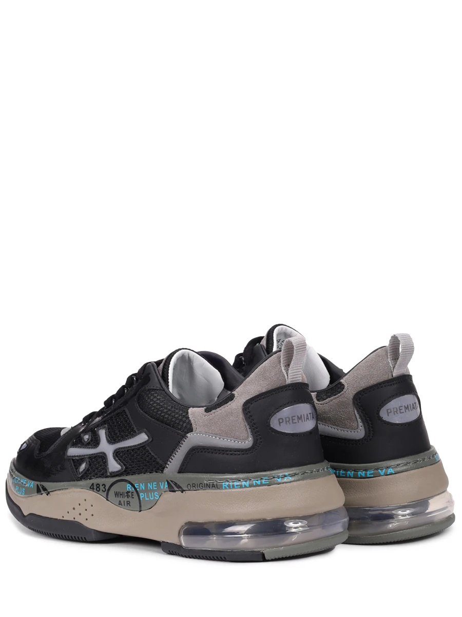 Кроссовки комбинированные Drake PREMIATA DRAKE 404 Черный  Фото 4