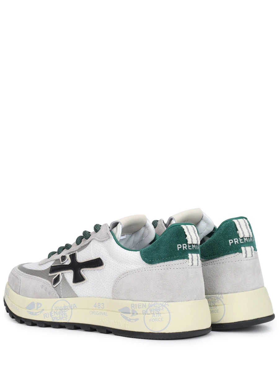 Кроссовки комбинированные Nous PREMIATA NOUS 7231 Белый  Фото 4