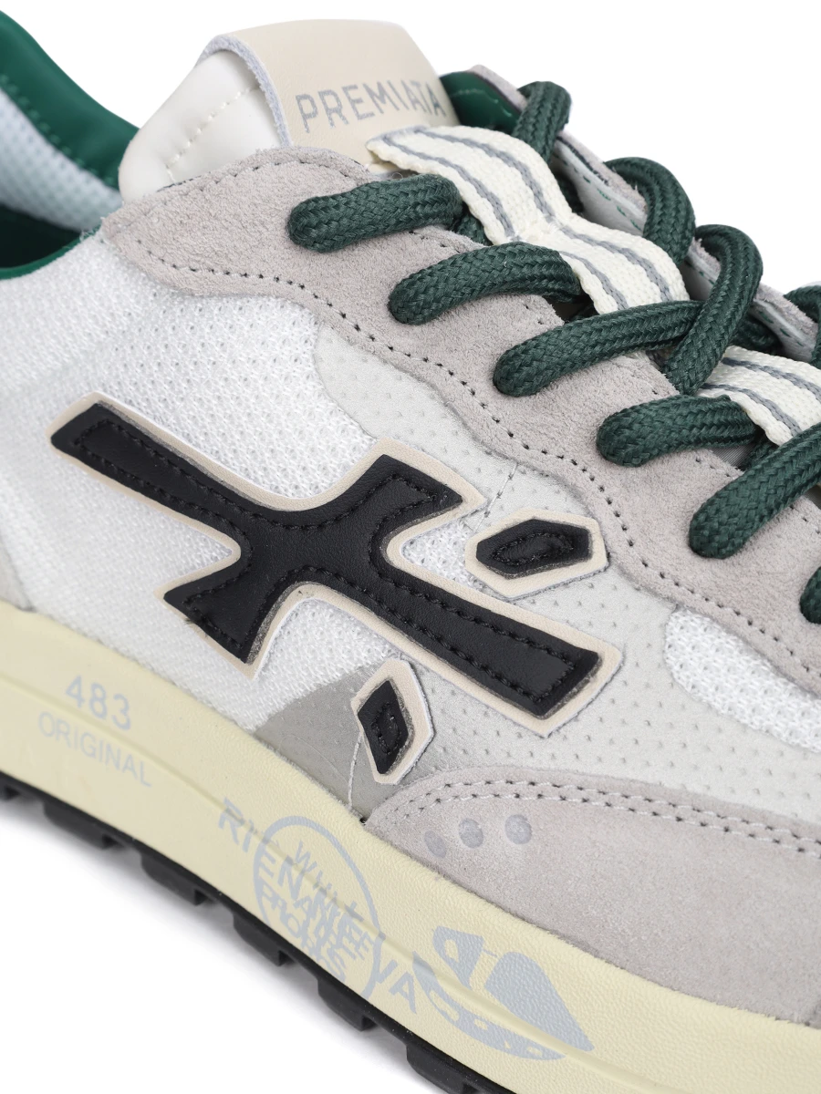 Кроссовки комбинированные Nous PREMIATA NOUS 7231 Белый  Фото 5