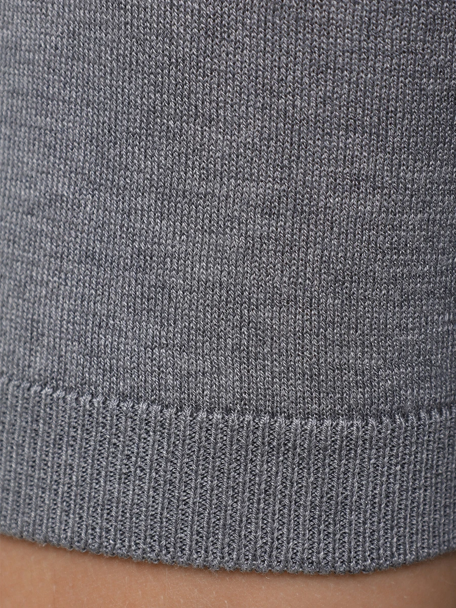 Поло шелковое GRAN  SASSO 43166/23503/060 Серый  Фото 6