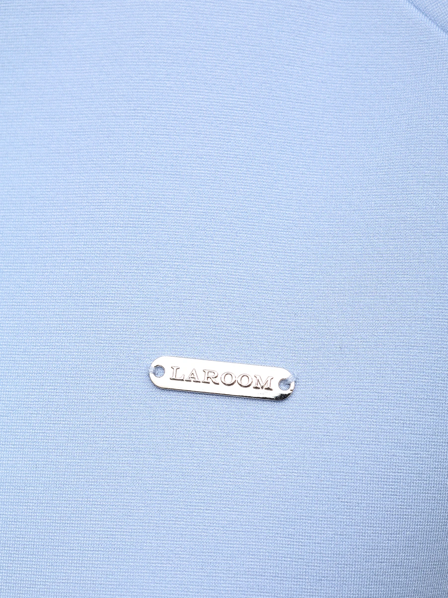 Олимпийка из вискозы LAROOM Basic25-2416-2 Голубой  Фото 5