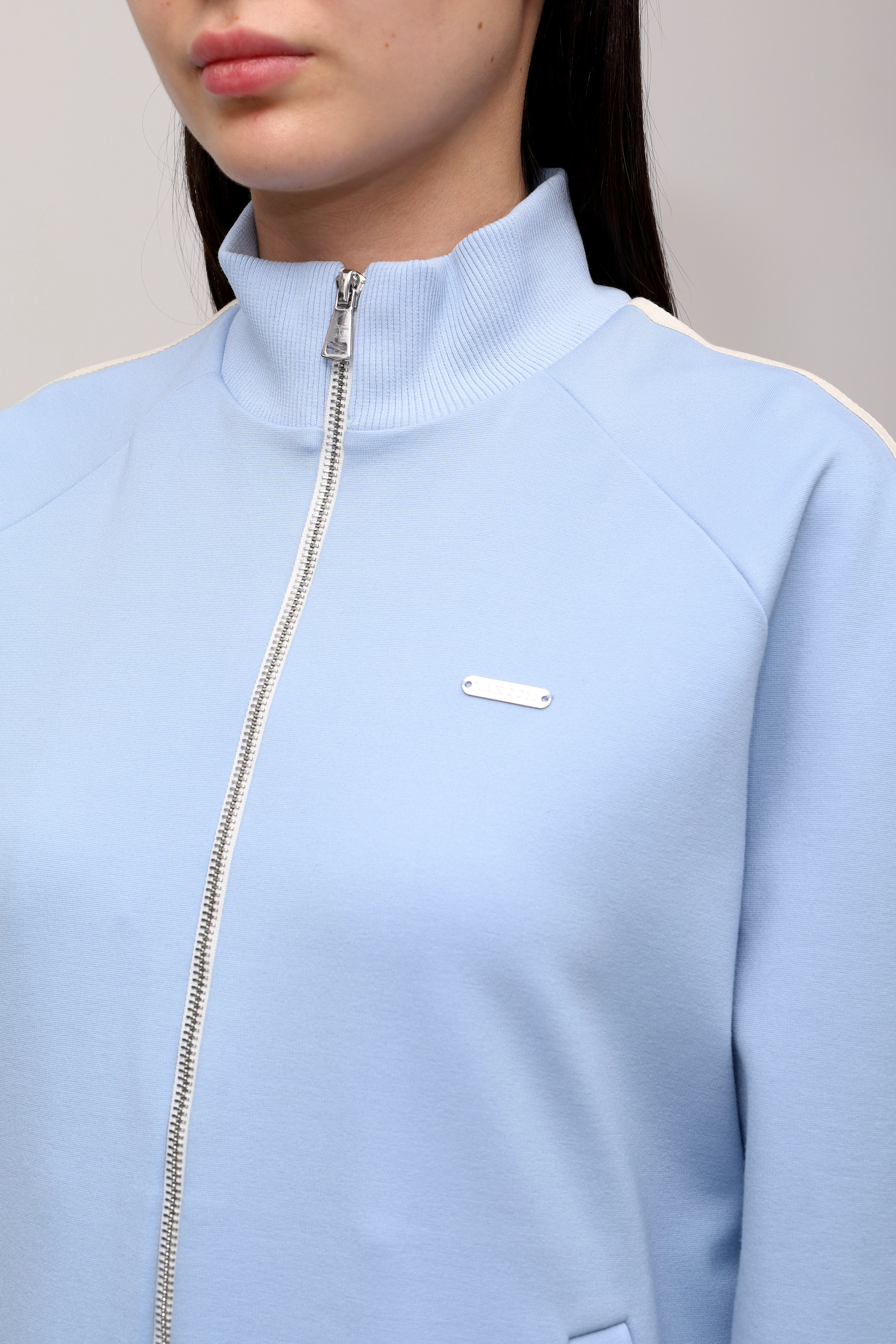 Олимпийка из вискозы LAROOM Basic25-2416-2 Голубой  Фото 6
