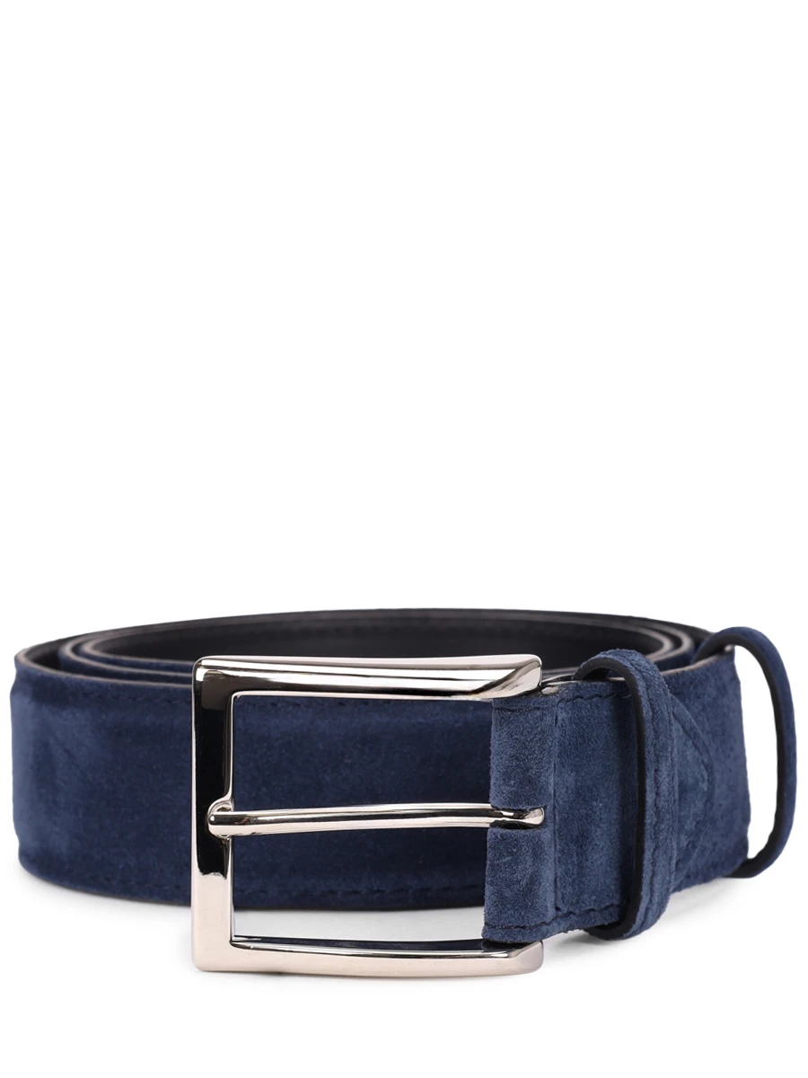 

Ремень замшевый, Синий, BELT 120 OLTREMARE