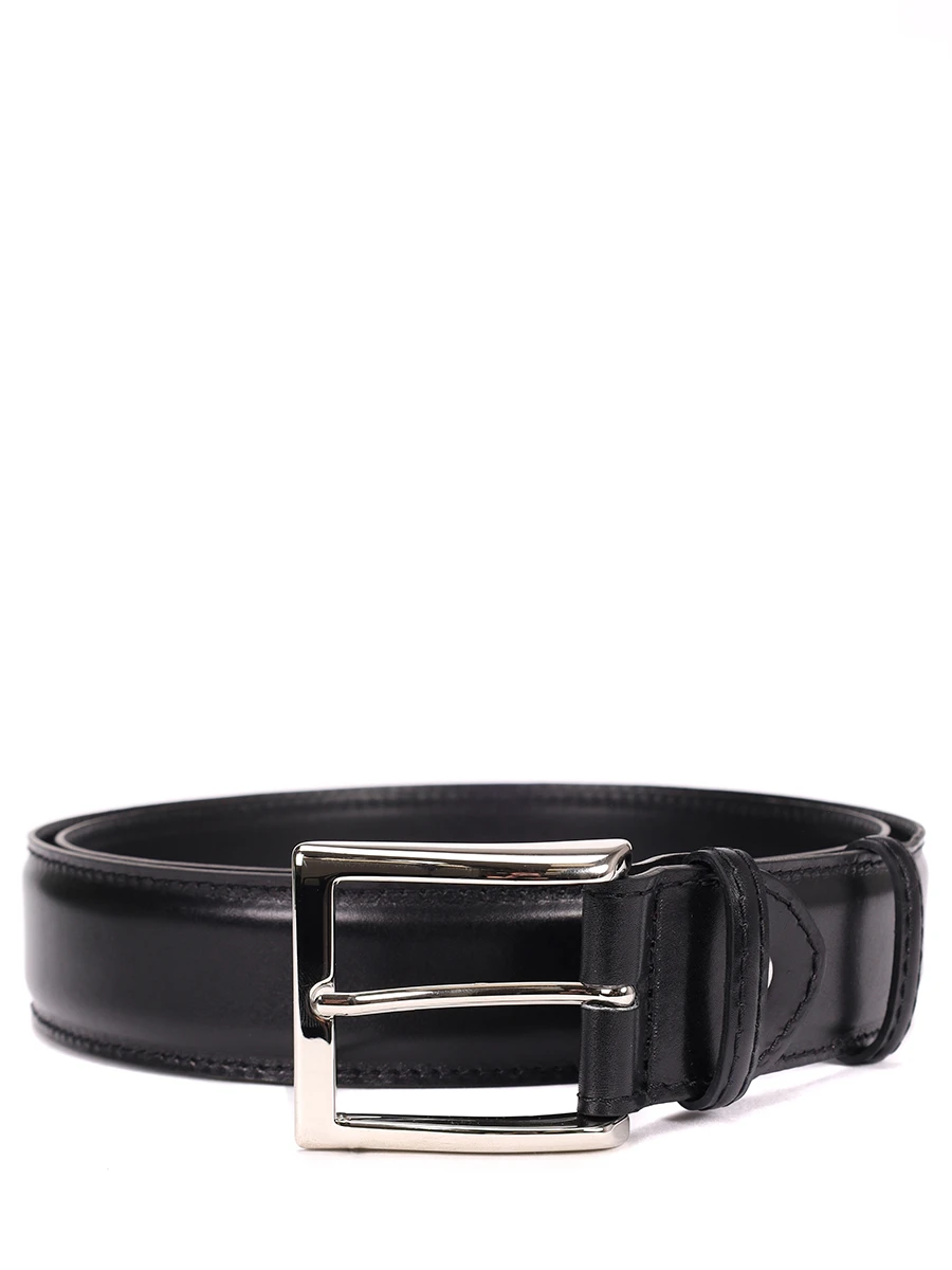 

Ремень кожаный, Черный, BELT 120 BLACK