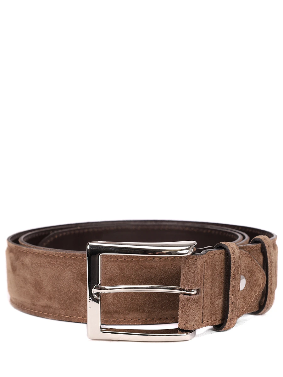 

Ремень замшевый, Бежевый, BELT 120 SESAMO