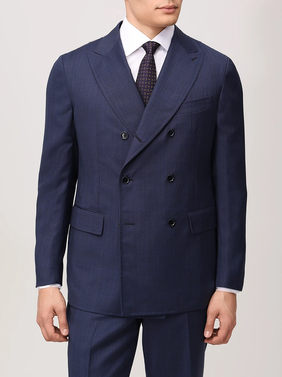 Костюм шерстяной STILE LATINO AUEMILIO609PAB5 AW12437 B35 Синий  Фото 4