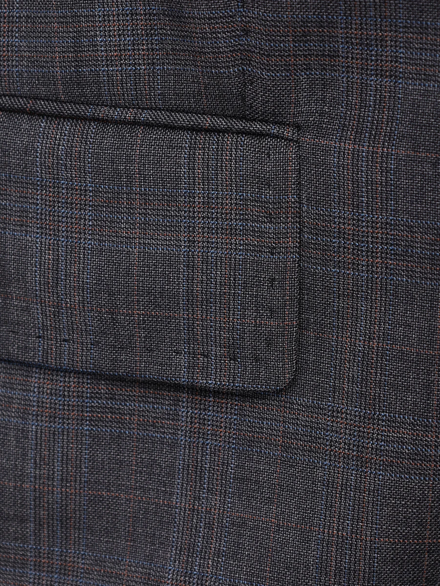 Костюм шерстяной STILE LATINO AUFAUSTO20PAB3 AW12437 G24 Серый  Фото 6