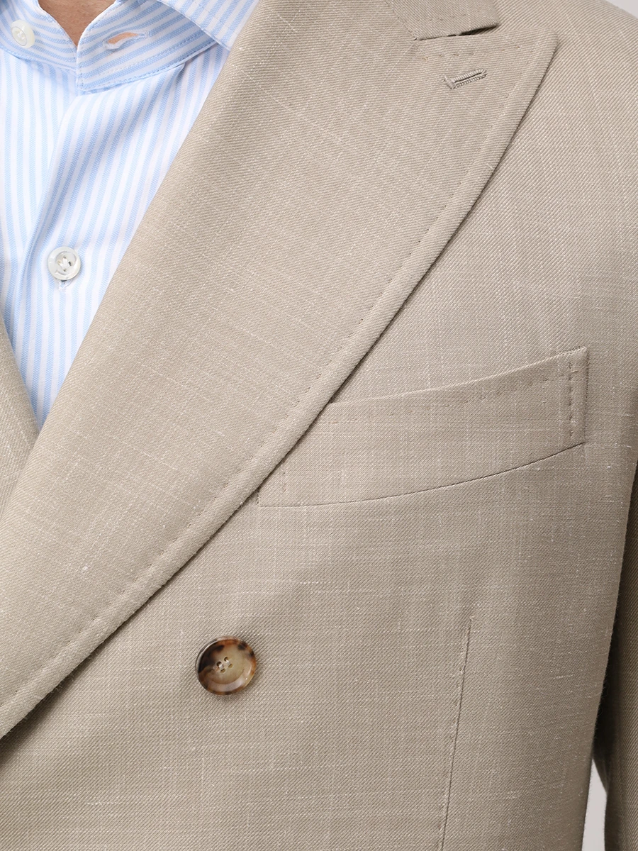 Костюм шерстяной STILE LATINO AUEMILIO609PAB5 GM12423 N10 Бежевый  Фото 5
