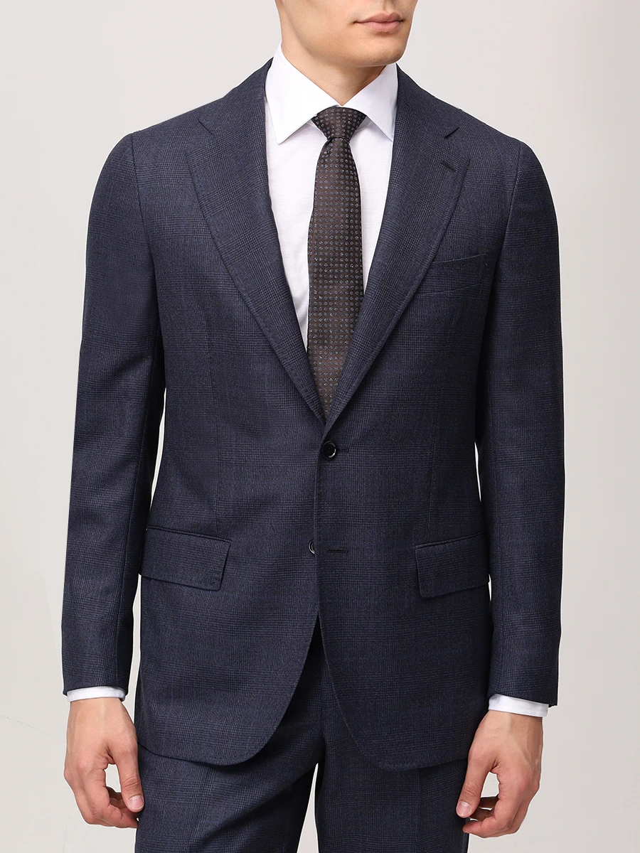 Костюм шерстяной STILE LATINO AUFAUSTO20PAB3 AW12437 B32 Темно Синий  Фото 4