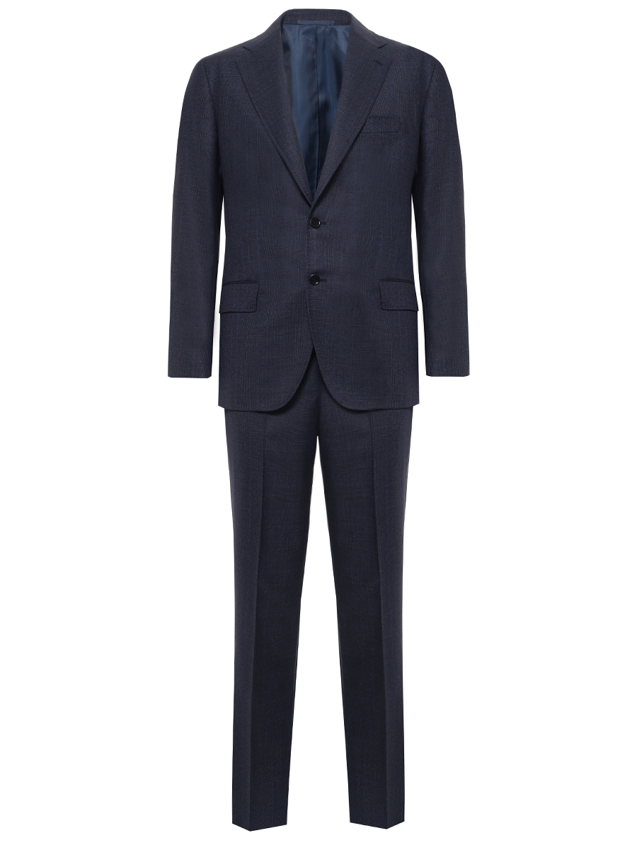 Костюм шерстяной STILE LATINO AUFAUSTO20PAB3 AW12437 B32 Темно Синий 
