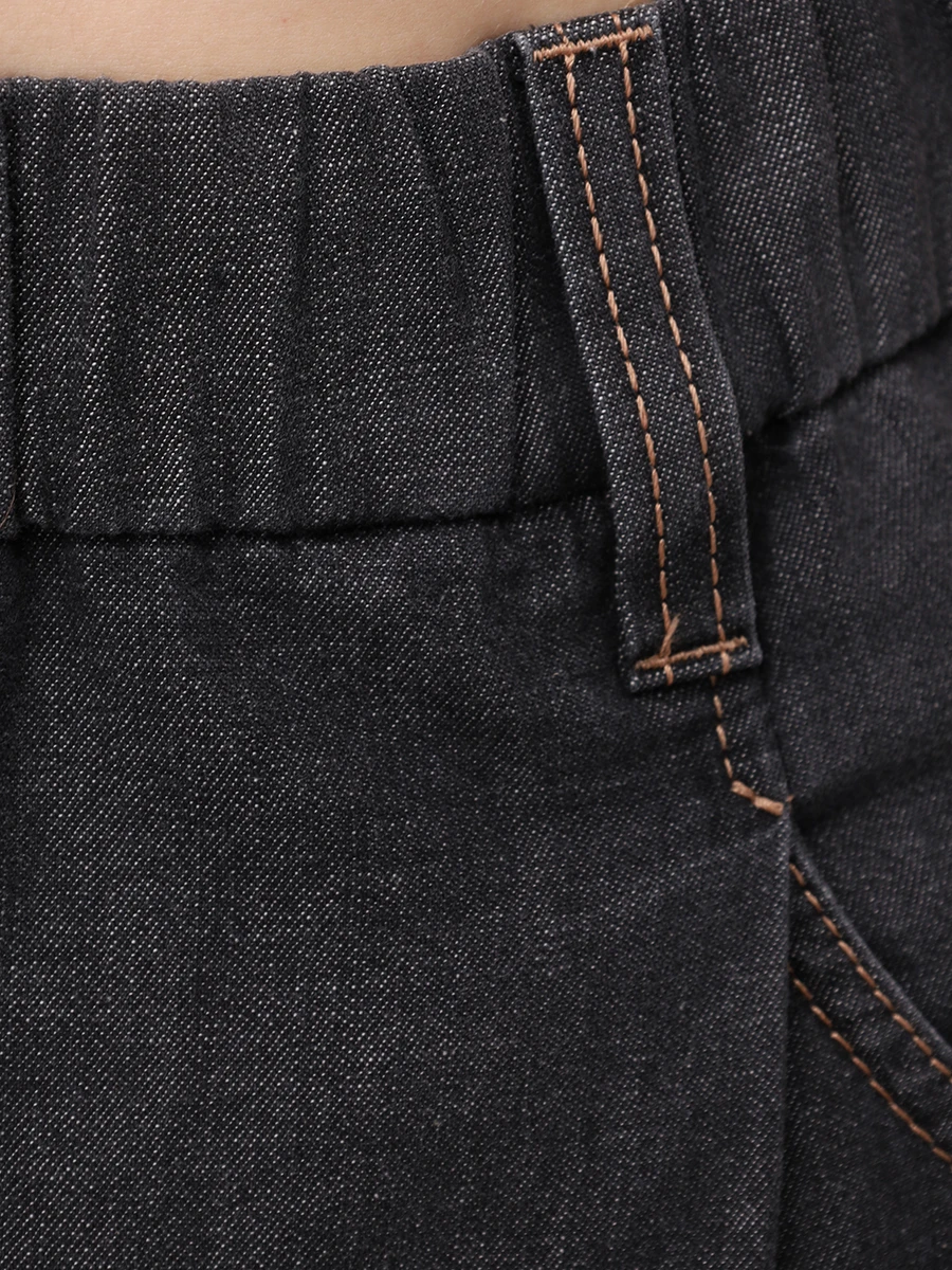 Джинсы хлопковые BRUNELLO CUCINELLI MH192P5566 C8972 Черный  Фото 5