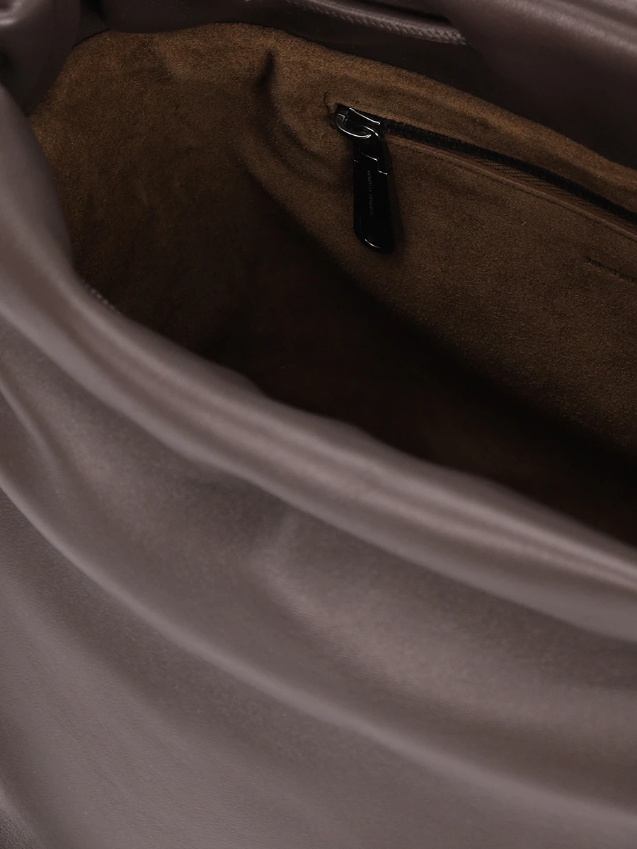 Сумка кожаная BRUNELLO CUCINELLI MBGPD3611 C8279 Коричневый  Фото 4