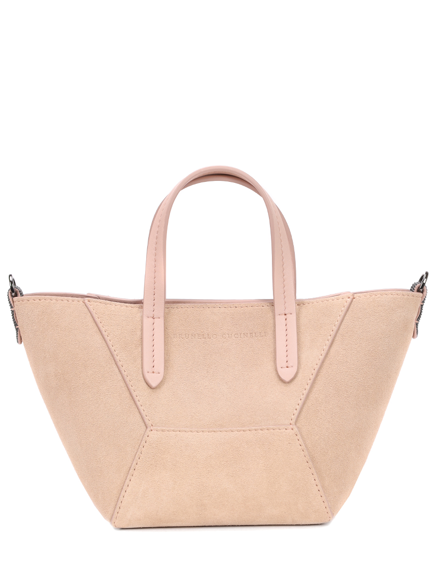 Сумка замшевая BRUNELLO CUCINELLI MBDLD2675 C2649 Розовый 
