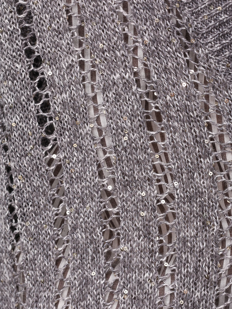 

Кардиган льняной, Серый, MCO559416 CDD25